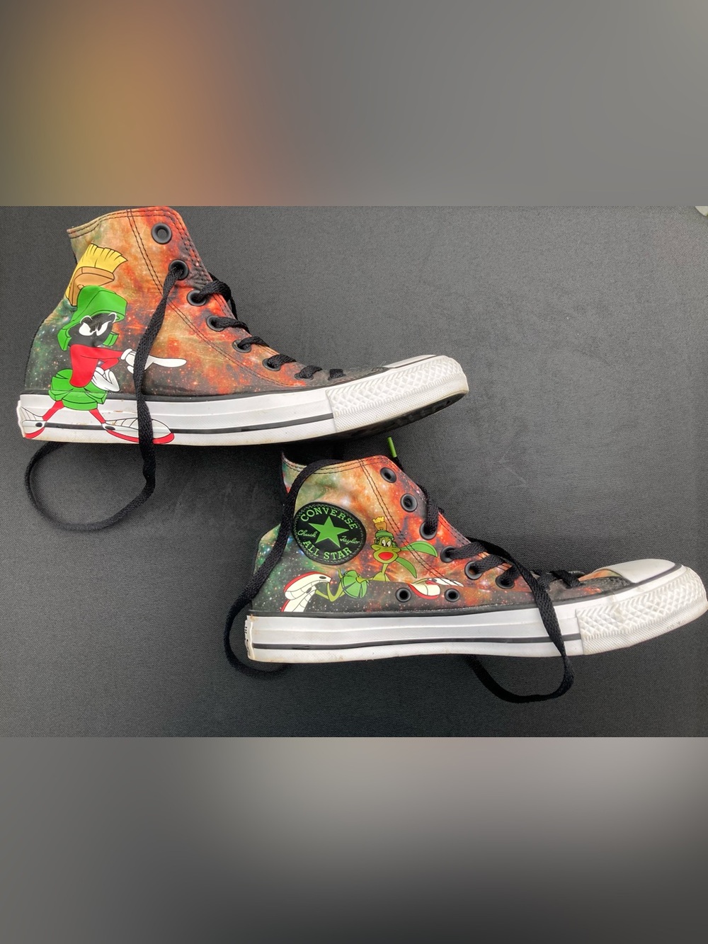 Converse Chuck Taylor All Star Looney Tunes "Marvin the Martian" High-Tops